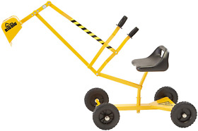 The Big Dig And Roll Ride-on Working Excavator With Wheels Sandbox The Big Dig And Roll Ride-on Working Excavator With Wheels Sandbox