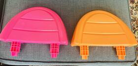 The Original Big Wheel 887734179956 Orange And Pink Seat For 16 Inch Replacement Parts