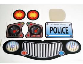 The Toy Restore 671635873880 Replacement Stickers Fits Little Tikes Cozy Coupe Ii Car Ride-on Po