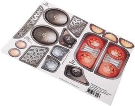 The Toy Restore 671635879493 Replacment Stickers Fits Little Tikes 2017 Cozy Truck Headlights