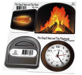 The Toy Restore 671635880062 Stickers Fits Step2 Playhouse Neat And Tidy Has A Stove House