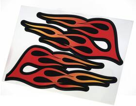 The Toy Restore 671635880802 Hot Rod Flames Diy Custom Replacement Stickers Ride-on Car Truc