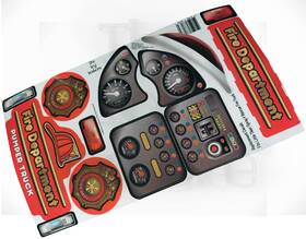 The Toy Restore 671635881632 Replacement Stickers Fits Little Tikes Spray And Rescue Truck F