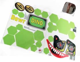 The Toy Restore 671635882745 Replacement Stickers Fits Little Tikes Dino Cozy Coupe Car Ride-on