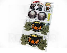 The Toy Restore 671635882837 Replacement Stickers Fits Little Tikes T-rex Cozy Coupe Car Ride-on