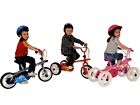 Qb-91052 Three Quadra Blue Silver Bikes Pedal Pink Powered - Byke Bike