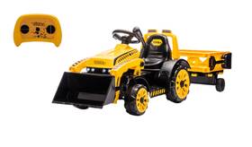Tonka 680358122809 6v Ride On Cars Construction Tractor Front Loader - Ergonomic