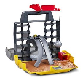 Tonka Tinys Cityscape Carrying Case Playset Yellow Black Grey