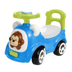 Trimate 975831690376 Timate Push And Ride Racer - Blue Monkey Foot-to-floor Car Ride-on H