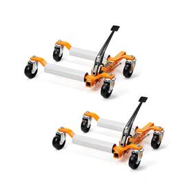 Tuffiom G33006961 Car Wheel Dolly Jack Set Of 2 Mechanical 3000-lbs Skates 12ftft W