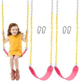 Turfee Sf-fdcv-85 2 Packs Heavy Duty Swing Seat Set Accessories Replacement With
