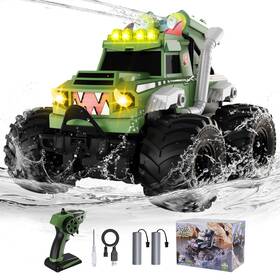 Ufoled 1844-1 Remote Control Car Waterproof Monster Truck Toys Rc Cars For Boys 1 18 Amph