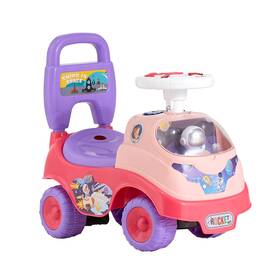 Uimoso Qx-5509-1 Ride-on Push Car 48.5 Lbs With Horn And Music For Toddlers