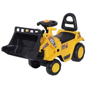 Uirio 301058 Sit And Scoot Kids Ride On Toy Toddler Push Dump Truck Digger Tractor For Boys