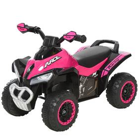 18-36m Uirio 732845942282 Kids Toy 4 Wheel Quad Foot-to-floor Sliding Walking Car No Power Pink
