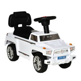Uirio Us01-370196wt Kids Ride On Sliding Push Car Suv Baby Walker With Horn Music Working Lights