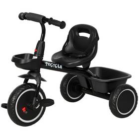 Uirio Us01-370269v00bk Kids Toys Toddler Tricycle For Ages 2-5 Years Adjustable Seat And Storage Baskets