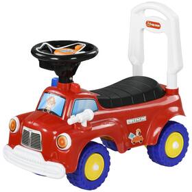 Us01-370312v00rd Uirio Toddler Ride On Fire Truck With Music Horn Under Seat Storage For Kids 1-3 Years