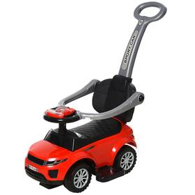 Uirio Us02-370116rd 3-in-1 Kid Riding Baby Toy Stroller With Function Safety Bar Red