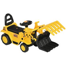 Us02-370243v00yl Uirio Kids Excavator Digger Sit N Scoot Ride On Toy For Toddler Treaded Wheels Grabber Us02-370243v00yl Uirio Kids Excavator Digger Sit N Scoot Ride On Toy For Toddler Treaded Wheels Grabber