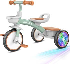 Umatoll T308 Toddler Tricycle For 18 Month To 4 Year Old Boys Girls Bike Toys
