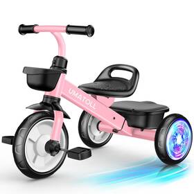 Umatoll Ut301 Tricycle For Toddlers 2-5 Year Old Ajustable Toddler Bike Outdoor Toys Birt