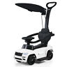 Us-2tq10023wh Honeyjoy Kids Push Car Toddler Stroller Walking In Licensed Jeep