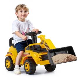Vevor Yh-863a Ride On Push Car 55 Lbs Excavator With Under-seat Storage