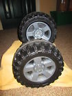 150-6 Volt-lot Tires- 1-front 2 Wheels Power