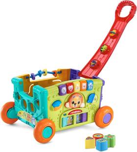 Vtech 80-568560 Sort And Discover Activity Wagon For Toddlers Red