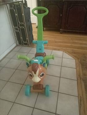 Vtech 84798589 Kids Toddlers Pony Push Walker Ride On Toys For Ages 1-3 Preschoolers
