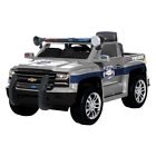 W460-cpt Rollplay Chevy Ado Police Truck Battery Powered Riding 840009103742
