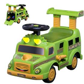 Waddle 025543016783 Dinosaur Toys For Kids - Ride On Cars Toddlers 1-3 Dino Rig Transporter