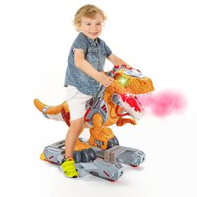 Wd No.k01 Dinosaur Ride On Toy Cars For Toys With Music Light And Smoke 3-5 Y