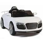 Ch9926 White Kids Remote Style Control Audi 12v Ride R8 Power Wheels Car Parental Ch9926 White Kids Remote Style Control Audi 12v Ride R8 Power Wheels Car Parental