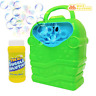 Whizbuilders - 01 Bubble Machine With Bubbles Solution Durable Blower 692620323012