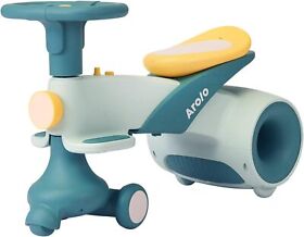 Wiggle Car Kids Ride On Play Light And Music Twist Car For Boys And Girl Green
