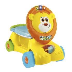 Winfun 840172008554 3-in-1 Grow-with-me Lion Scooter - Lights And Sounds 3 Modes Walker Scoot
