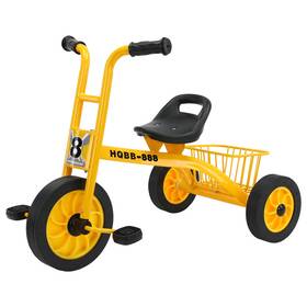 Wogdks B0f23s38pp Kids Tricycle For Ages 3-8 Trike Adjustable Seat Storage Basket
