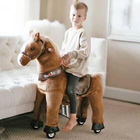 Wonderides M345 Ride On Horse Pony Cycle Toy Kids Riding 30.1 Inch Height Pl