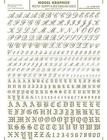 Woomg757 Woodland Scenics English Letters Gold 724771007579