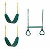 Ws 5103 Two Extreme Duty Green Swing Seats With 032866051032