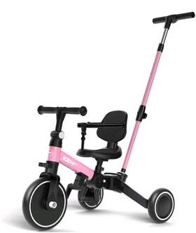 Xjd 313040983944 5-in-1 Toddler Bike Tricycle With Push Handle For 1-4 Year Kids