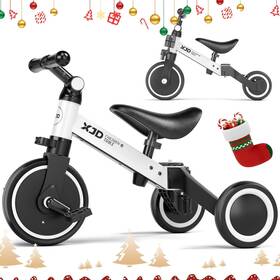 Xjd Xjd-tr003 5 In 1 Toddler Bike Tricycle For Toddlers 1-3 With Adjustable Seat Height