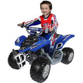 Yamaha 680674017278 Raptor Atv 12-volt Battery-powered Ride-on - Blue