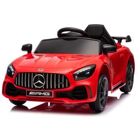 Yescom D35ktr005-12v4.5a-02 12v Ride On Car Mercedes Benz Amg Sports With Remote Control Red