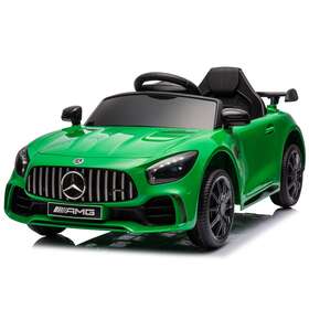 Yescom D35ktr005-12v4.5a-04 12v Ride On Car Mercedes Benz Amg Sports With Remote Control Green