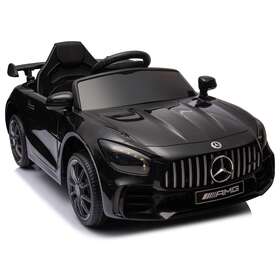 Yescom D35ktr005-12v4.5a-06 12v Ride On Car Mercedes Benz Amg Sports With Remote Control Black