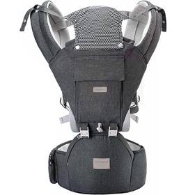 Yiyunbebe 653858230633 Baby Carrier With Hip Seat For Newborn To Toddler Adjustable 6-in-1 Car
