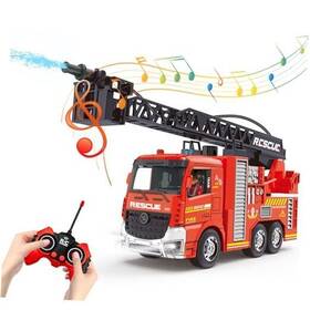 Ysq 689-953a Toy For Toddlers Kids Boys Ages 3-8 Years Old Remote Control With Fire Truck